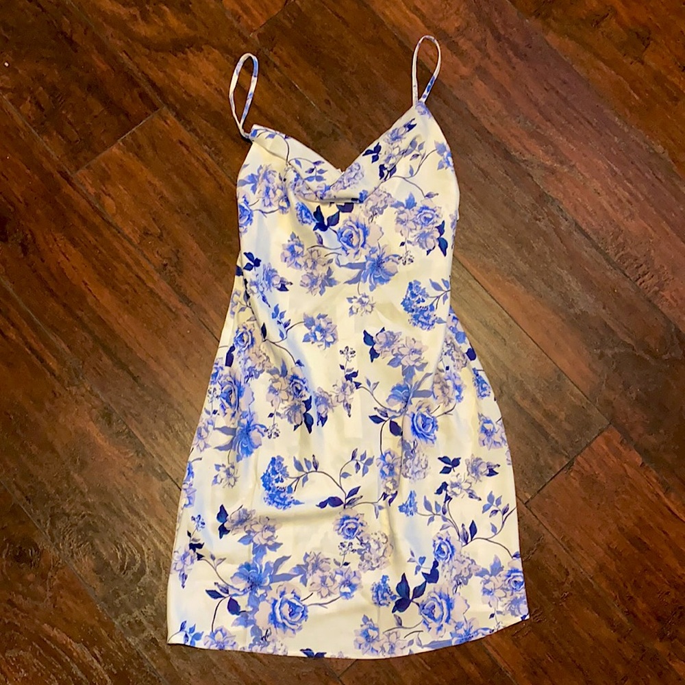Zara floral summer dress